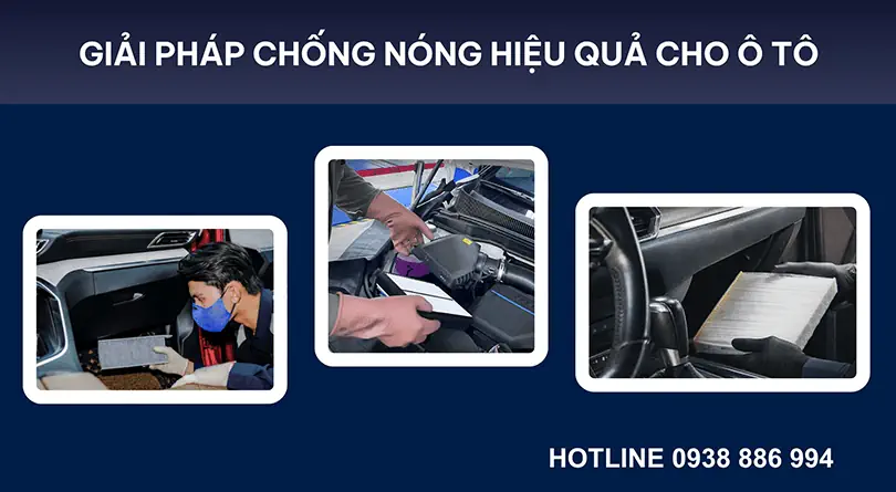 THACO AUTO Trà Vinh mang đến giải pháp chống nóng hiệu quả cho ô tô
