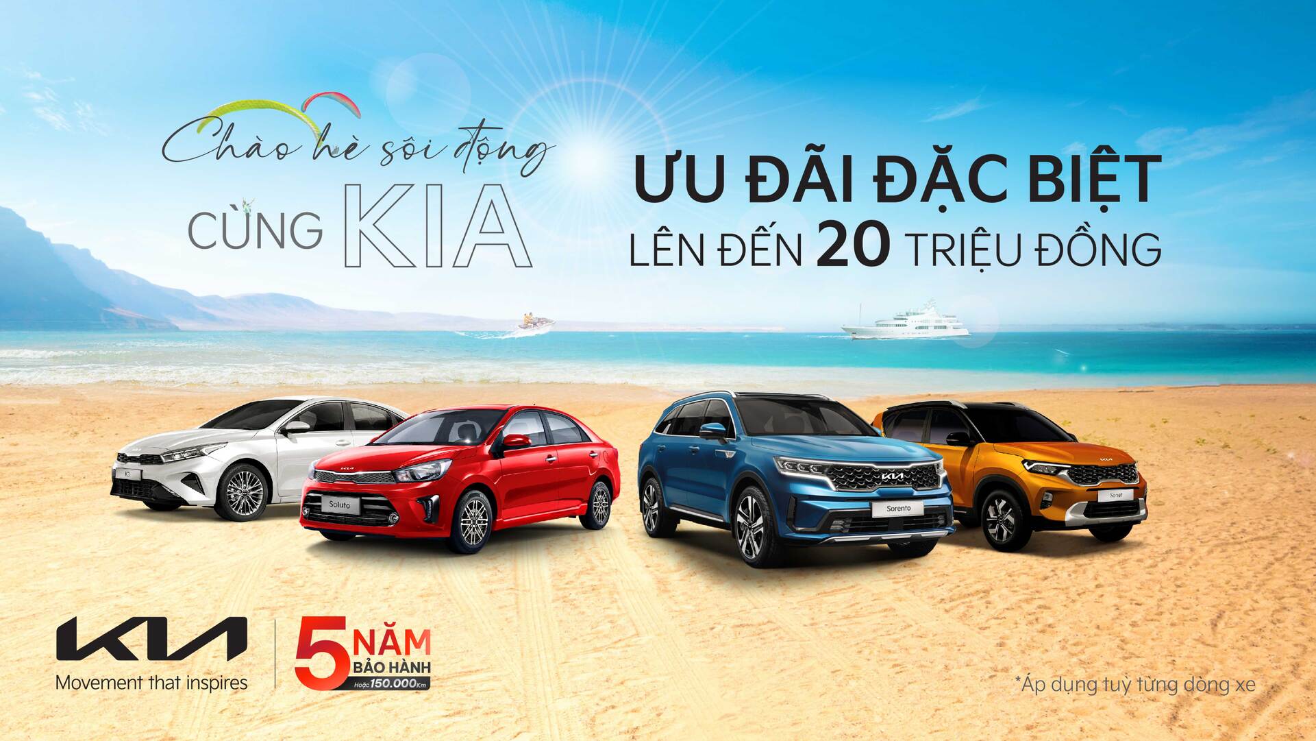 Nhiều ưu đãi hấp dẫn tại THACO AUTO Trà Vinh trong tháng 5