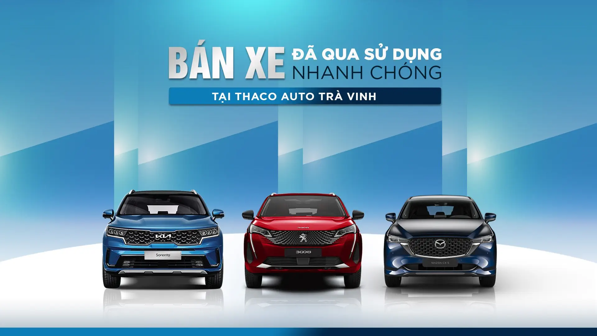 Giải pháp bán xe đã qua sử dụng uy tín tại THACO AUTO Trà Vinh